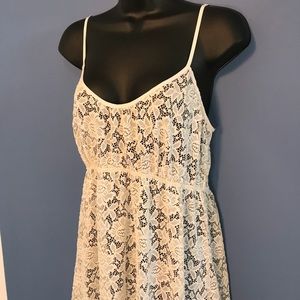 Victoria Secret lace bathing suit cover sz M